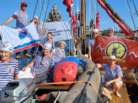 на бригантине «Полярный Одиссей»