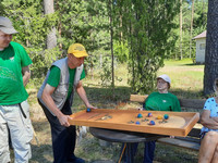 в поселке Царицыно озеро Тихвинского района