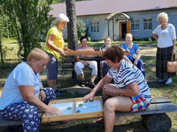 в поселке Царицыно озеро Тихвинского района